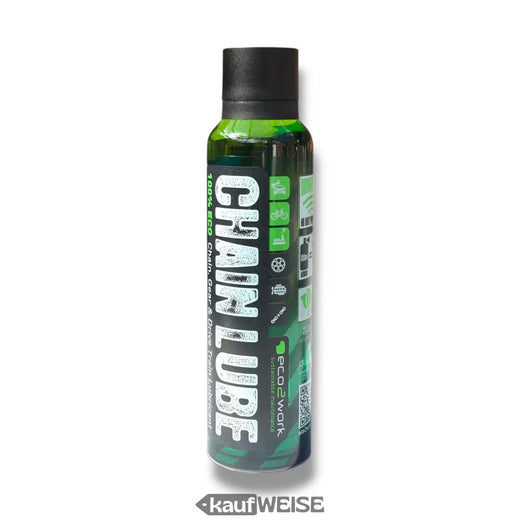 Láncspray (2 x 200ml) | Biológiailag lebomló | Kerékpárokhoz, motorkerékpárokhoz, autókhoz és egyebekhez | Eco2work