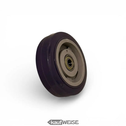 Lila Gummi-Rollenrad mit Metallnabe und Lager, 4 Zoll Hoverkart Ersatzrad