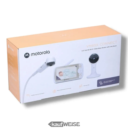 Motorola Baby VM65X Connect Videós bébiőr, színes kijelző, éjjellátó, 2-utas A