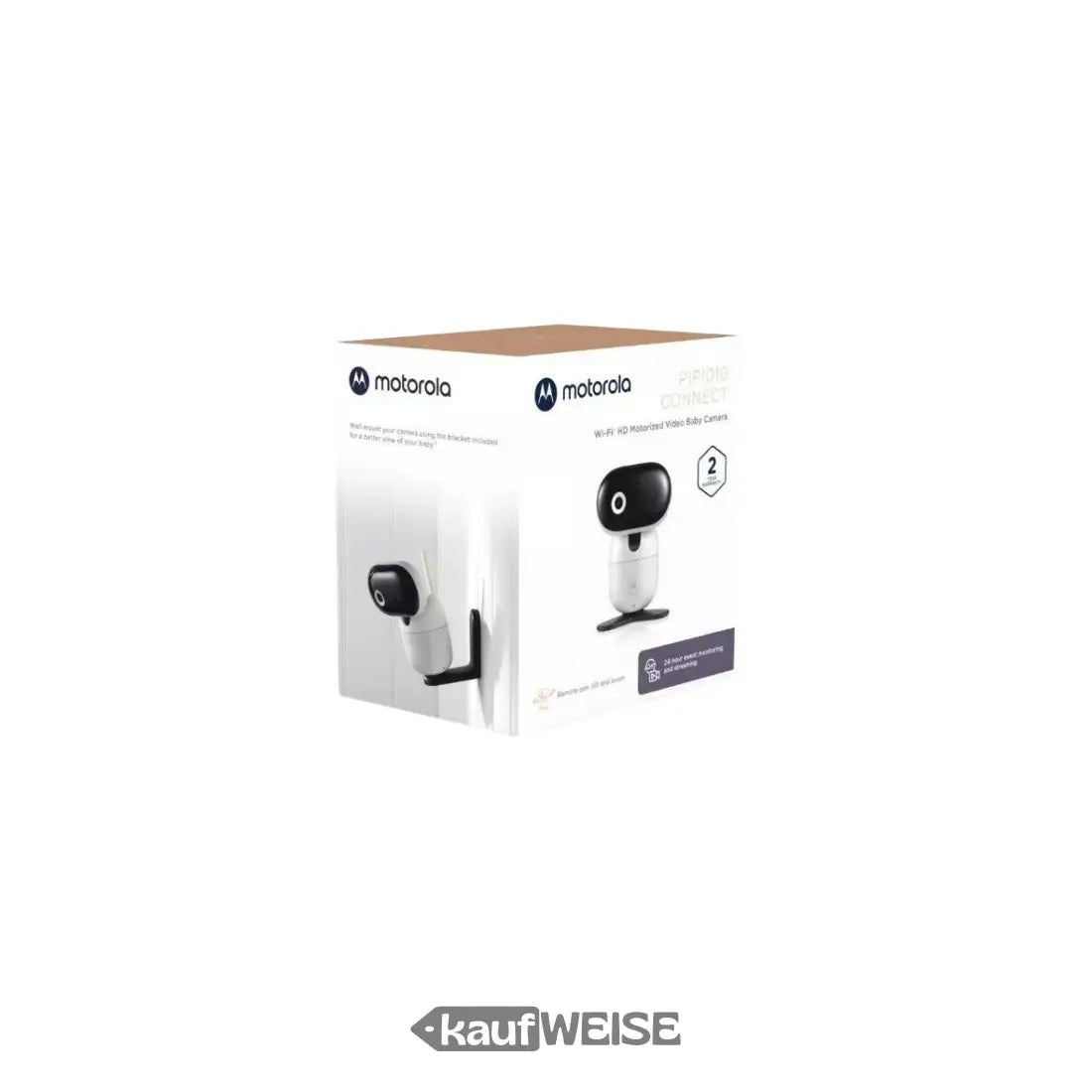 MOTOROLA PIP 1010 WiFi Full HD Babyphone mit motorisiertem Kamera und Zweiweg-Kommunikation