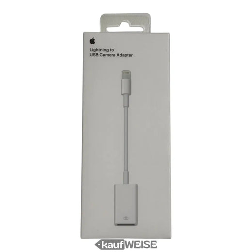 Eredeti Apple Lightning-USB kameraadapter (MD821ZM/A) | Fényképek és videók importálása | Csatlakoztasson USB-eszközöket iPhone-hoz és iPad-hez