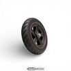 Eredeti Segway-Ninebot első villa szett (F-sorozat) | 9" Flat Free gumiabronccsal és felnivel | defektálló | F20 F30 F40