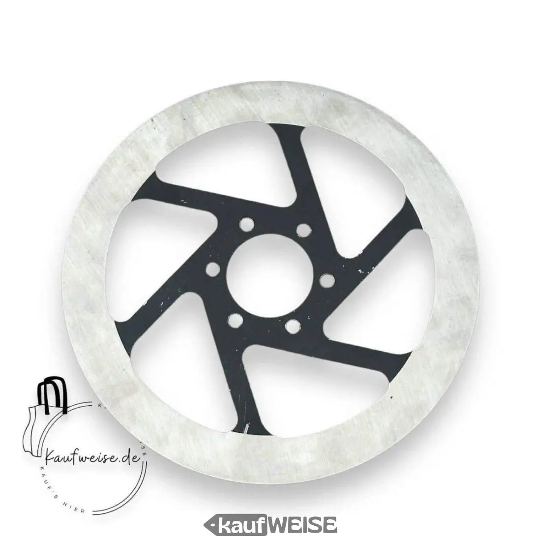 Schwarz-weiße Vanmoof Bremsscheibe 160mm für S3 und X3 Modelle, Original VM06-021