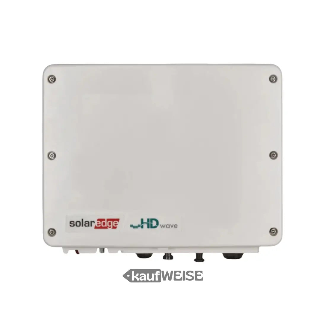 Weißer Solarwechselrichter von SolarEdge SE3000H HD-Wave 3 kW IP65