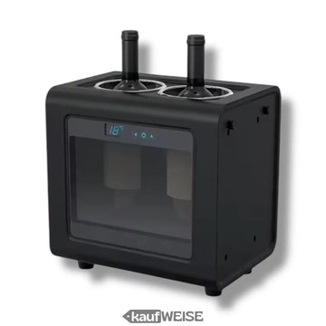 Elektromos borhűtő 2 palackhoz - LED & Touch | 7-18°C hőmérsékleti tartomány
