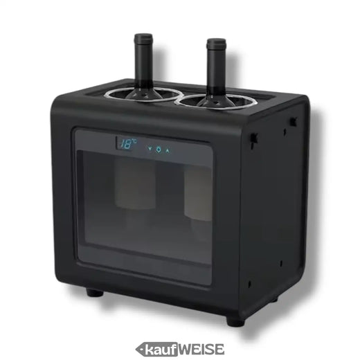 Elektromos borhűtő 2 palackhoz - LED & Touch | 7-18°C hőmérsékleti tartomány