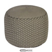 Weishäupl Pouf Sool Medium – Beltéri kültéri Taupe