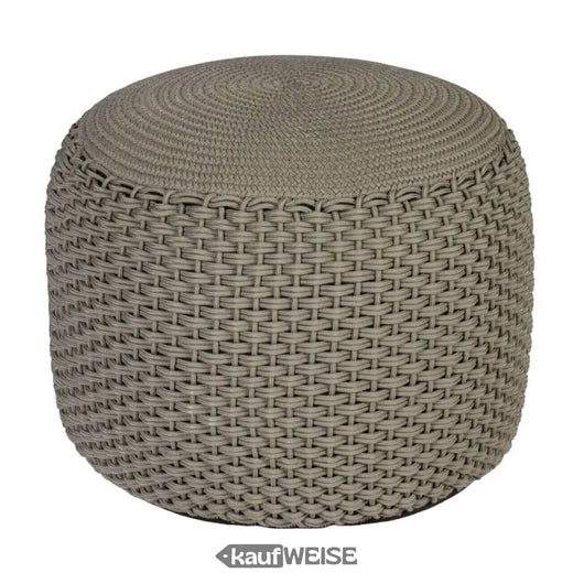 Weishäupl Pouf Sool Medium – Beltéri kültéri Taupe
