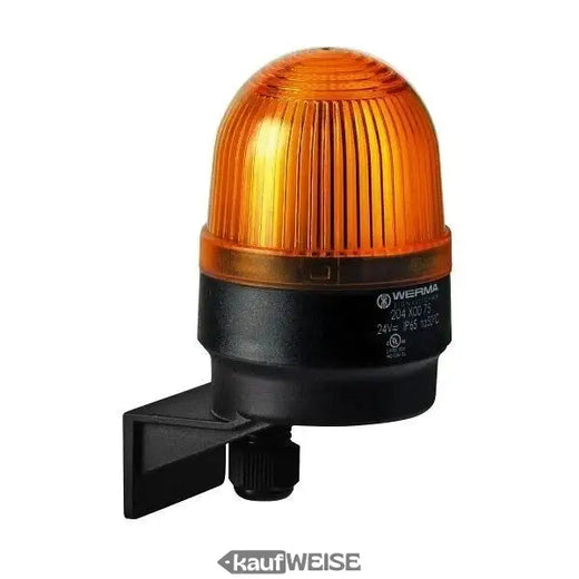 WERMA xenon vaku 222.300.68 | Narancssárga 24V AC/DC | IP65 telepítés