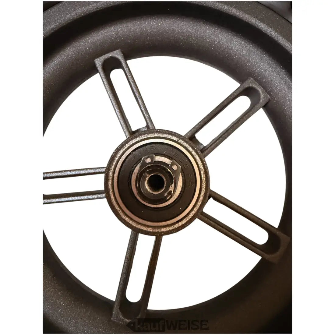 Schwarzes Gussrad mit 5-Speichen für Xiaomi E-Scooter M365, 8.5 Zoll Honigwaben-Vollgummi, pannensicher